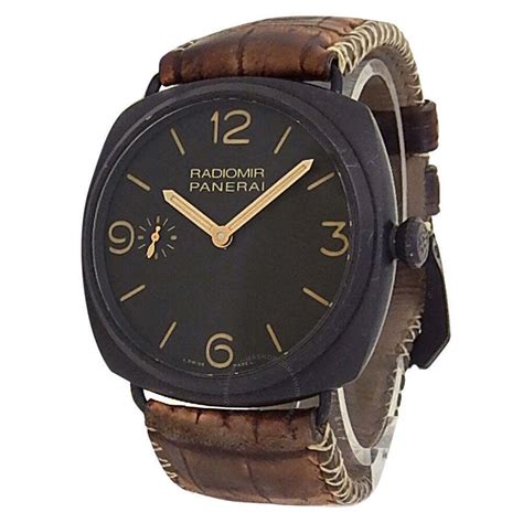 Panerai Radiomir Composite Brown Dial Men's Watch 